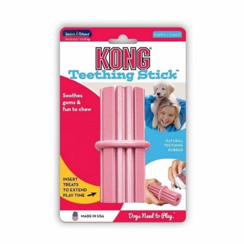Kong Teething Stick Diş Temizliği Sağlayan Çok Amaçlı Yavru Köpek Oyuncağı S - 1