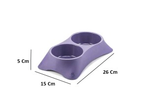 Kyane Lux İkili Kedi ve Köpek Mama Su Kabı - 2