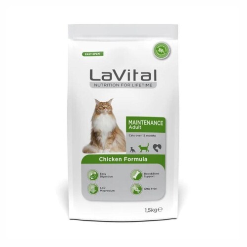 Lavital Maintenance Tavuklu Yetişkin Kedi Maması 1,5 Kg - 1