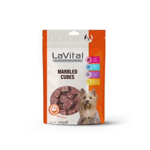 LaVital Ördek Etli Küp Köpek Ödülü 100 Gr - 1