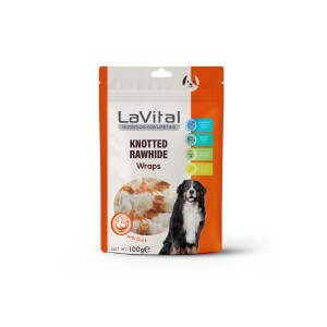 LaVital Ördek Etli Sarılı Kemik Köpek Ödülü 100 Gr - LaVital