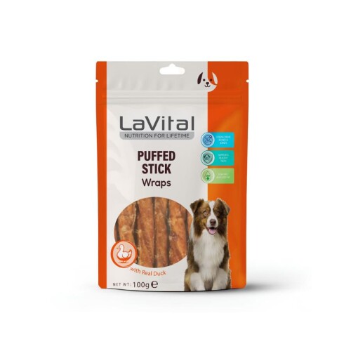 LaVital Ördek Etli Sarılı ve Dolgulu Köpek Ödülü 100 Gr - 1