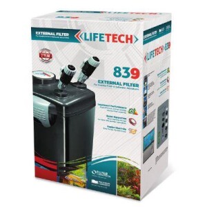 Life Tech Dış Filtre Siyah Kova İçi Dolu 1500 L/H - Life Tech