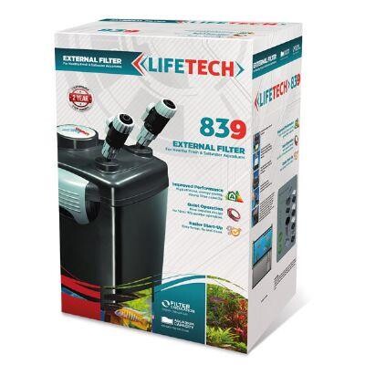Life Tech Dış Filtre Siyah Kova İçi Dolu 1500 L/H - 1