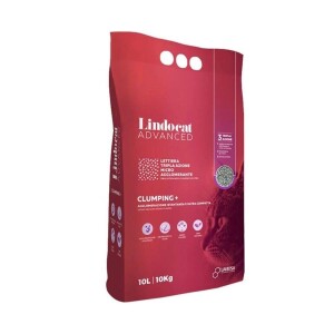 Lindocat Advanced Aktif Karbonlu Ekstra Topaklanan Kokusuz Bentonit Kedi Kumu 10 Lt - Lindocat