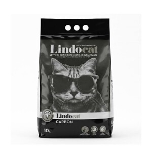 Lindocat Carbon Ekstra Güçlü Topaklanan Kedi Kumu 10 Lt - Lindocat