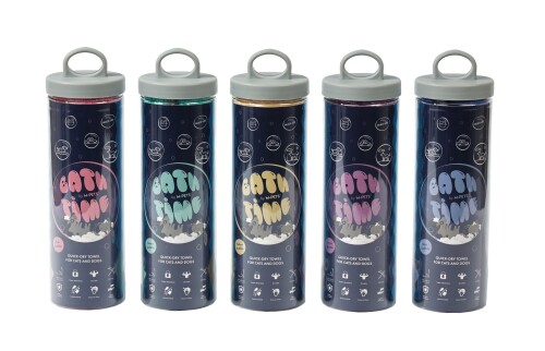 M-Pets Bathtime Kedi ve Köpekler İçin Hızlı Kuruyan Havlu - 5