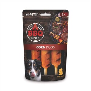 M-Pets BBQ Kings Corn Tavuklu Köpek Ödül Maması 90 Gr - 1
