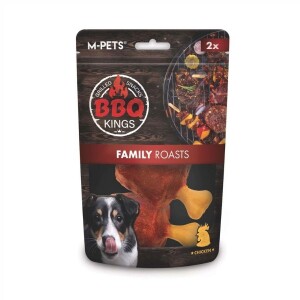 M-Pets BBQ Kings Family Roasts Tavuklu Köpek Ödül Maması 105 gr - M-Pets