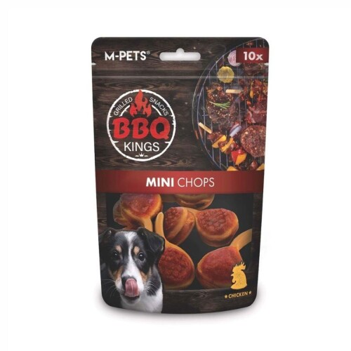 M-Pets BBQ Kings Mini Pirzola Tavuklu Köpek Ödülü 135 Gr - 1