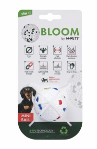 M-Pets Bloom Mini Parçalanmaz Köpek Oyun Topu - M-Pets