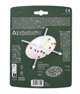 M-Pets Bloom Mini Parçalanmaz Rugby Köpek Oyun Topu - 5