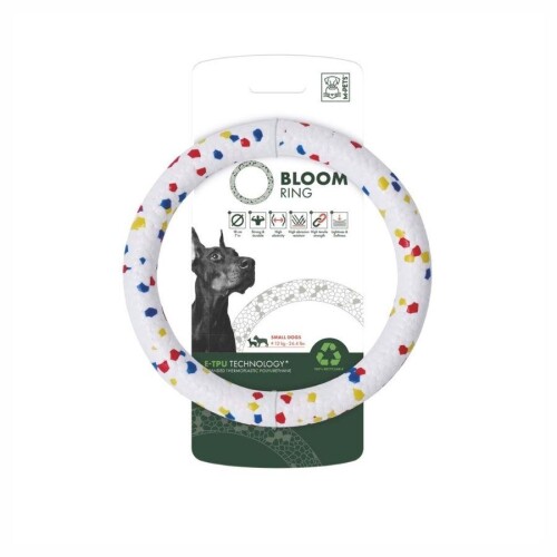 M-Pets Bloom Ring Parçalanmaz Halka Köpek Oyuncağı 18 cm - 1
