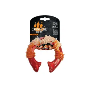 M-Pets Carnıvore Dog Toy Rıng Bone Pastırma Aromalı Köpek Çiğneme Oyuncağı - M-Pets