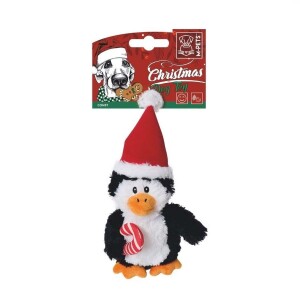 M-Pets Christmas Comet Peluş Penguen Köpek Oyuncağı 20 cm - 1