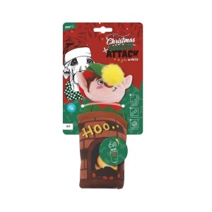 M-Pets Christmas Elf Ödül Hazneli Peluş Köpek Oyuncağı - M-Pets