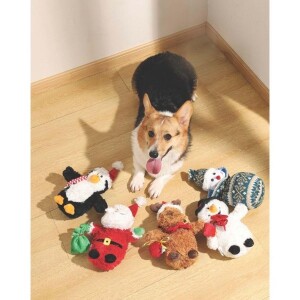 M-Pets Christmas Holly Peluş Köpek Oyuncağı 20 cm - 2