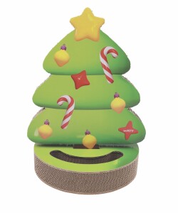 M-Pets Christmas Noel Ağacı Kedi Tırmalama Kartonu - 2
