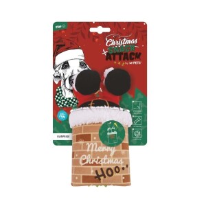 M-Pets Christmas Sürpriz Ödül Hazneli Peluş Köpek Oyuncağı - M-Pets