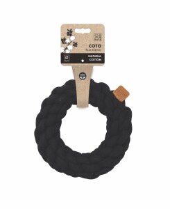 M-Pets Coto Örgü Halka Köpek Oyuncağı 18x18x5 Cm - M-Pets