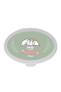 M-Pets Daily Kedi Ve Köpek Diş Temizliği Için Parmak Pedi 50'li - 4