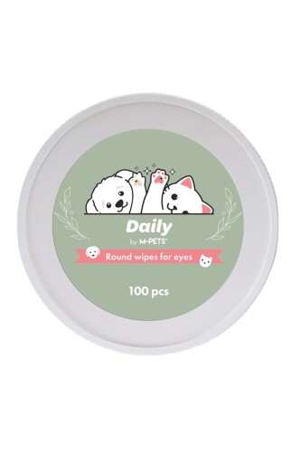 M-Pets Daily Kedi ve Köpek Göz Çevresi Temizleme Pedi 100'lÜ - 2