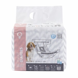 M-Pets Diapers Dişi Köpek Külotu M 10 Adet - M-Pets