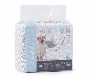 M-Pets Diapers Erkek Köpek Külotu Xl 12 Adet - M-Pets
