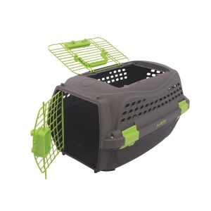 M-Pets Eco Gıro Carrıer Siyah Yeşil Kedi Köpek Taşıma Çantası M - 2