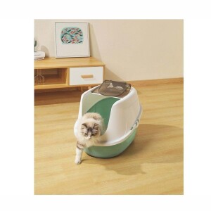 M-Pets Eco Tıma Kapalı Kedi Tuvaleti L 60,2x45,1x42,4 Cm Yeşil - 3