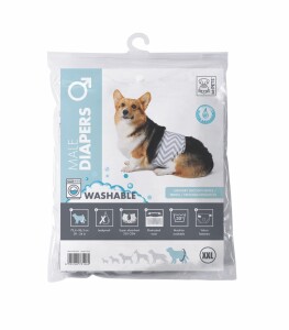 M-Pets Erkek Köpekler İçin Yıkanabilir Külot Xxl - M-Pets