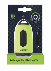 M-Pets Flash Ledli Yeşil Dışkı Poşeti Kutusu - M-Pets