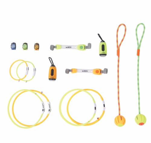 M-Pets Flash Ledli Yeşil Dışkı Poşeti Kutusu - 5