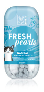M-Pets Fresh Pearls Okyanus Kokulu Kedi Kumu Deodorantı 450 Ml - M-Pets