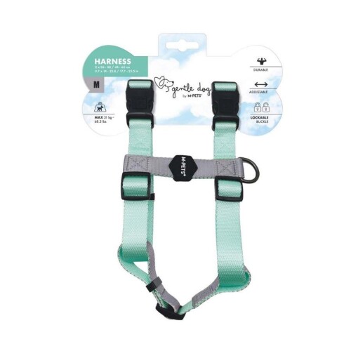 M-Pets Gentle Köpek Göğüs Tasması Yeşil M - 1