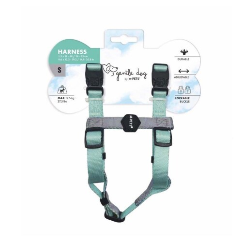 M-Pets Gentle Köpek Göğüs Tasması Yeşil S - 1