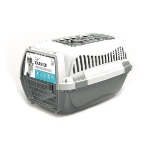 M-Pets Gıro Carrıer Bej Beyaz Kedi Köpek Taşıma Çantası M - M-Pets