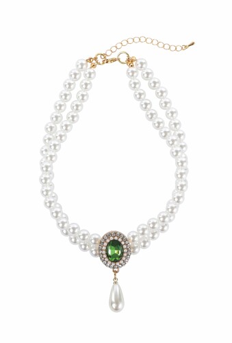 M-Pets Glam Prestige Green Emerald Kedi ve Köpek Kolyesi L - 3