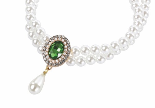 M-Pets Glam Prestige Green Emerald Kedi ve Köpek Kolyesi L - 4