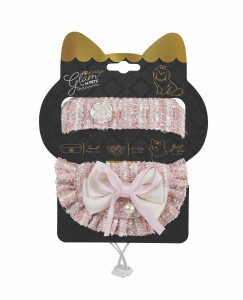 M-Pets Glam Prestige Pembe Kedi ve Köpek Aksesuar Seti - M-Pets