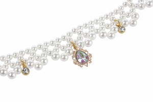 M-Pets Glam Prestige White Jewel Kedi ve Köpek Kolyesi L - 4