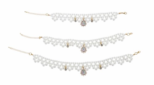 M-Pets Glam Prestige White Jewel Kedi ve Köpek Kolyesi L - 5