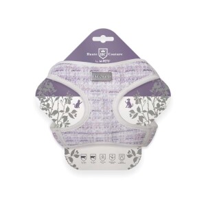 M-Pets Haute Couture Kedi Göğüs Tasması Mor - M-Pets