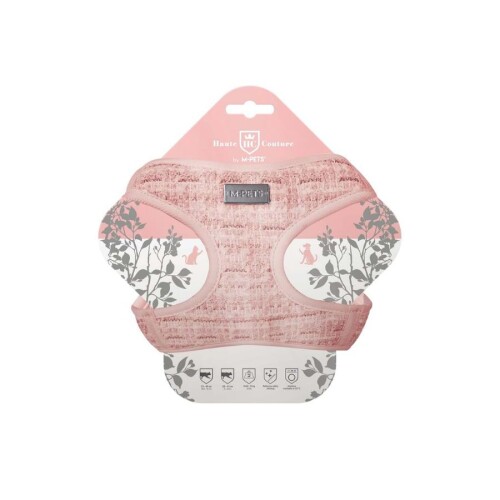 M-Pets Haute Couture Kedi Göğüs Tasması Pembe - 1