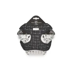 M-Pets Haute Couture Kedi Göğüs Tasması Siyah - M-Pets