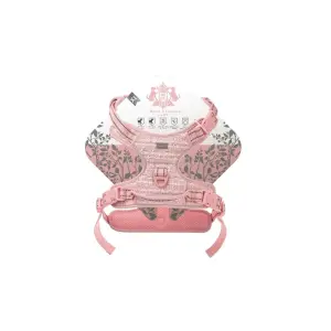 M-Pets Haute Couture Pembe Köpek Göğüs Tasması Xl - M-Pets