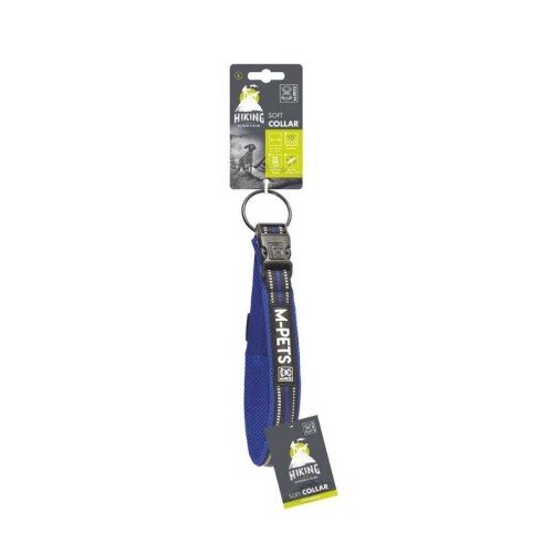 M-Pets Hiking Reflektörlü Soft Köpek Boyun Tasması Lacivert L - 1