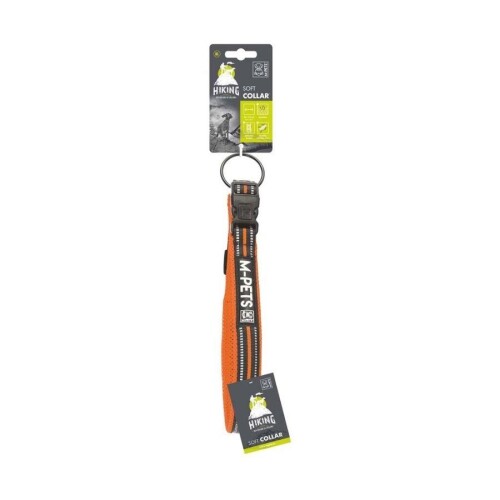 M-Pets Hiking Reflektörlü Soft Köpek Boyun Tasması Turuncu XL - 1