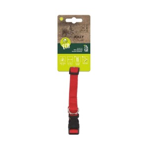 M-Pets Jolly Köpek Boyun Tasması Kırmızı L - 1