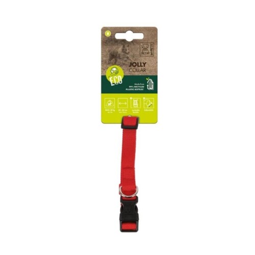 M-Pets Jolly Köpek Boyun Tasması Kırmızı M - 1